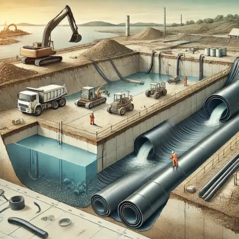 Geomembrane HDPE : Pengertian & Cara Pengaplikasiannya