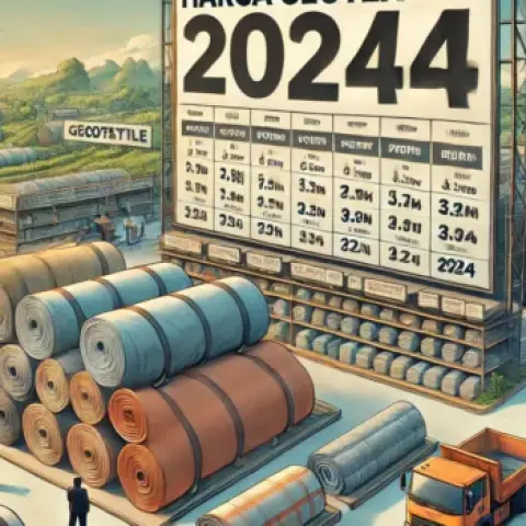 Harga Geotextile 2024 dan Faktor yang Mempengaruhi Biaya Proyek