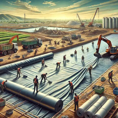 Jasa Instalasi Geomembrane Profesional untuk Solusi Konstruksi Kedap Air