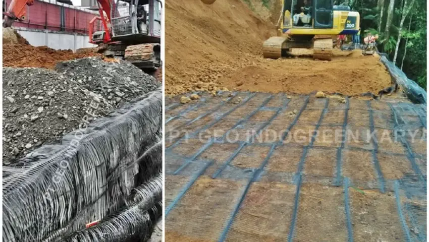 Jual Geotextile Non Woven & Jasa Instalasi Geotextile di Indonesia
